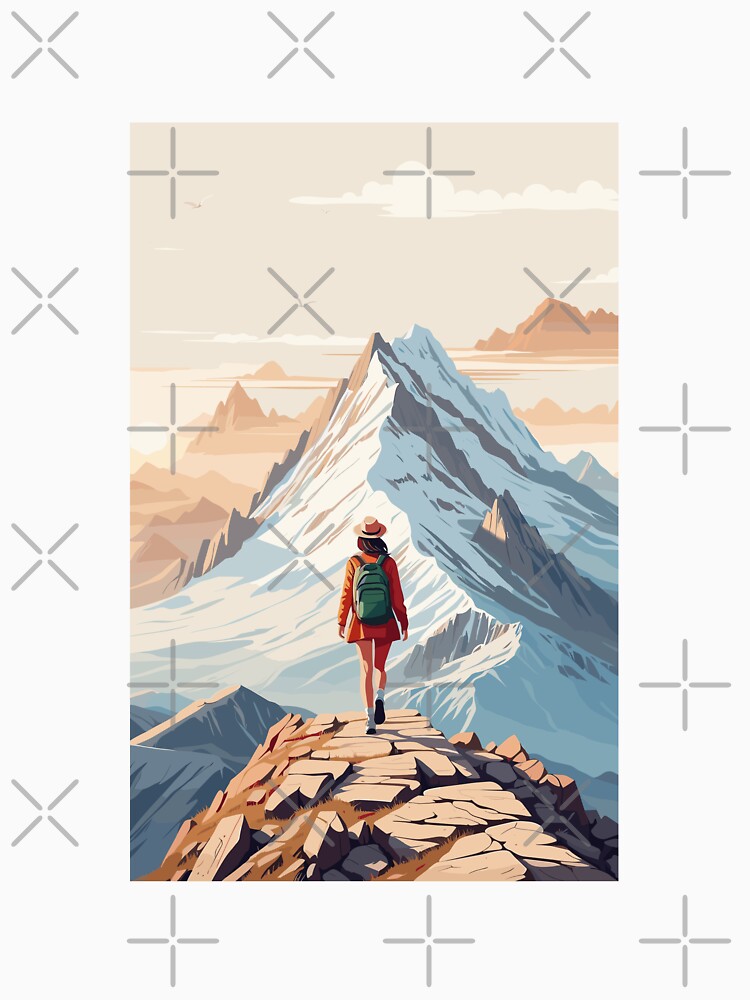 Great Wanderer Into The Wilderness by AestheticArtHub
