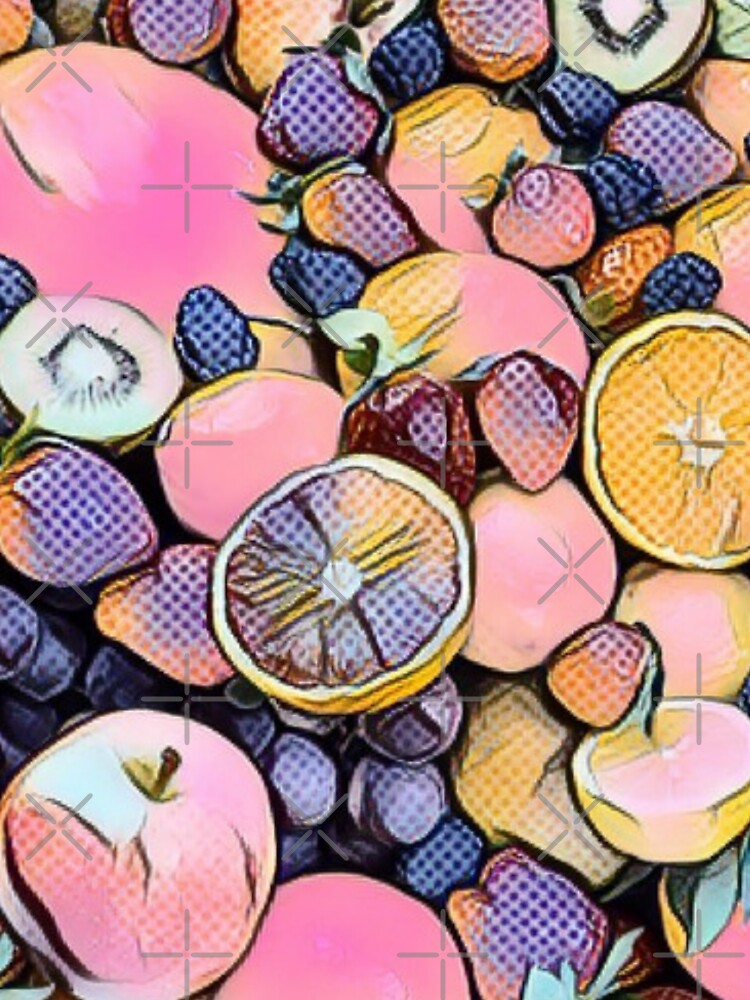 Retro Fruit Medley/ International Fruit Day by Designs By YL