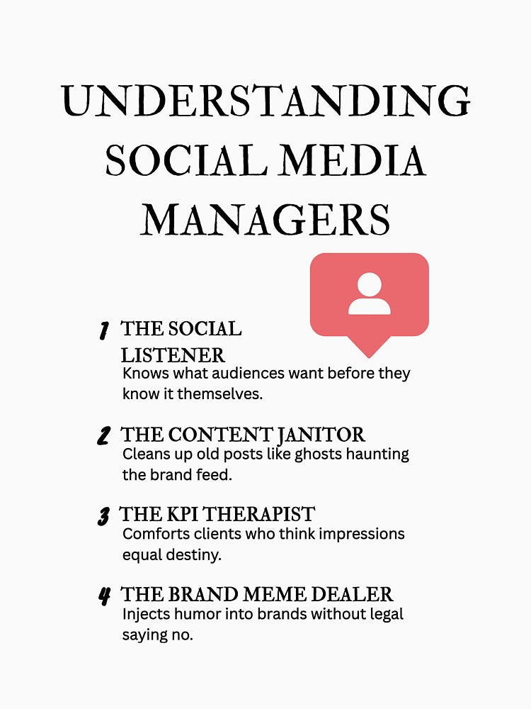 Understanding Social Media Managers Vol. 1 – Everyday Social Chaos by PsyFlow35