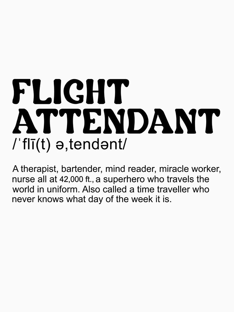 Flight Attendant Definition Stewardess by aqnkkalw83