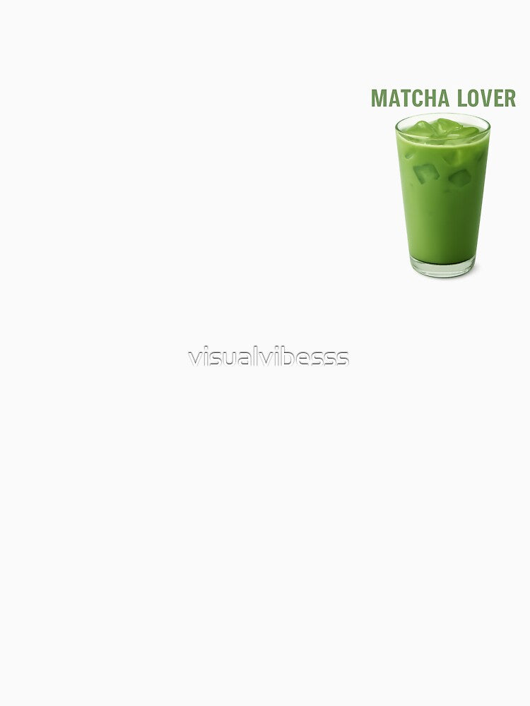 Matcha Lover – Iced Matcha Digital Art by visualvibesss