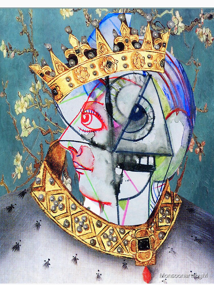 King Abstract by MonsoonartsbyM