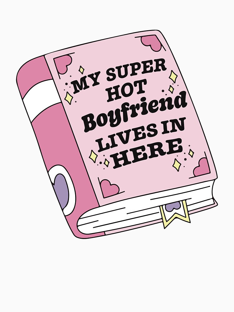 My super hot boyfriend lives in here by BrownHorse90s