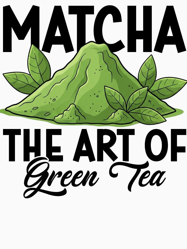 Matcha Green Tea Powder Illustration – The Art of Green Tea by dianadouri