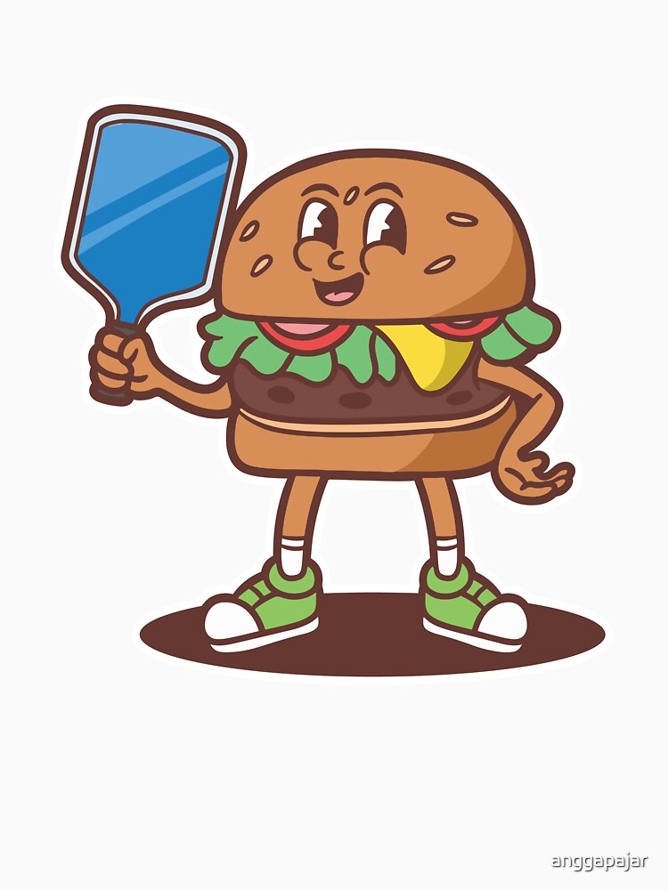 burger pickleball by anggapajar