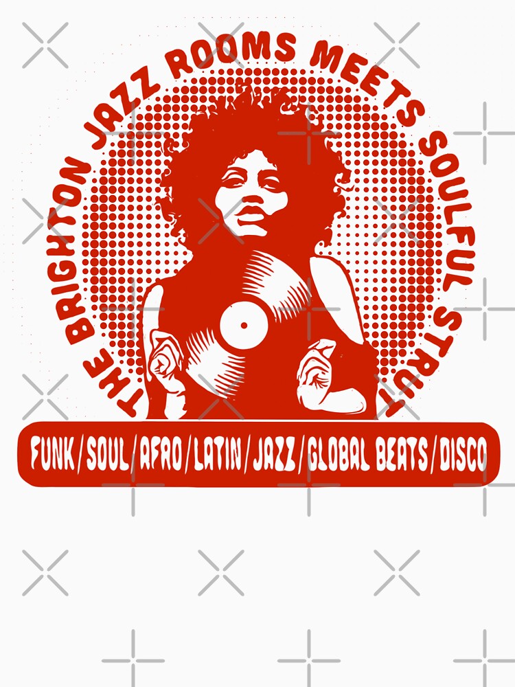The Brighton Jazz rooms meets soulful strut official design by Dalbongo