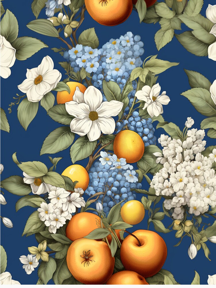 Blue Garden Harvest by Poraqui