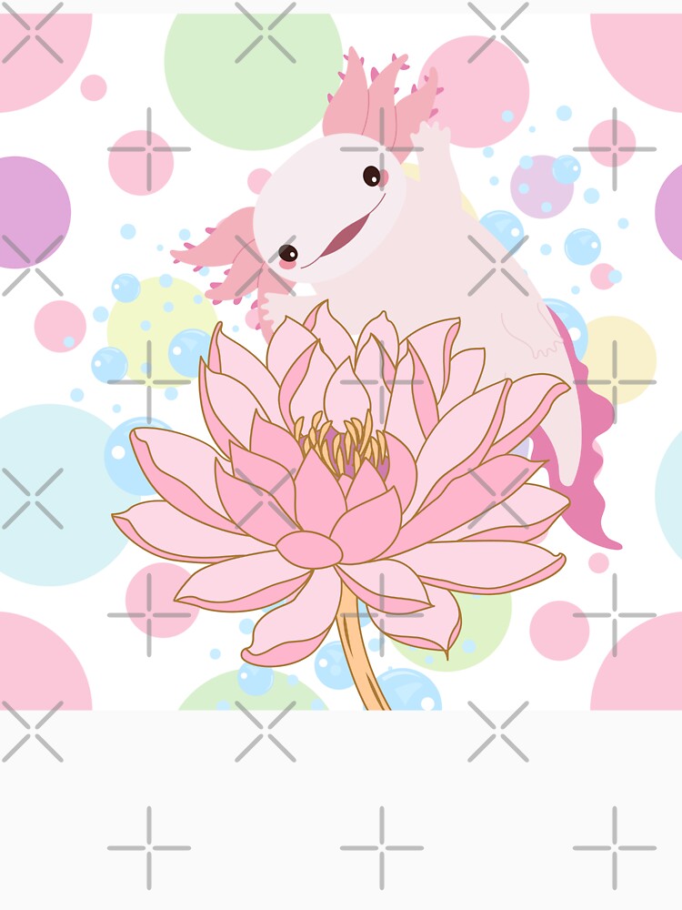 Axolotl Lotus by Lylabean22