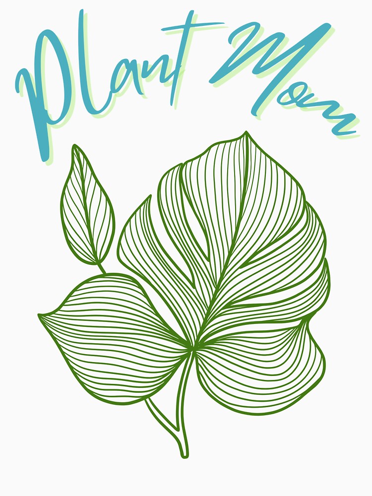 Chic Plant Mom Print by Thehatinthecat