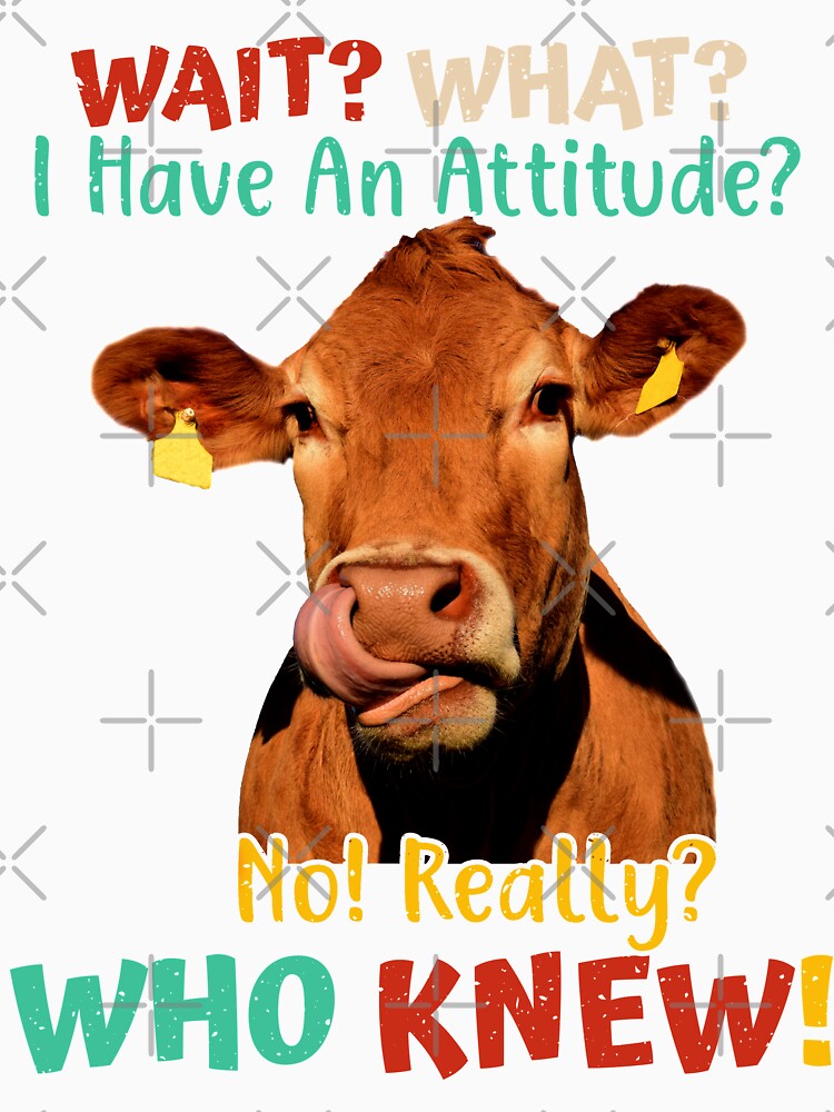 Wait? What? I Have An Attitude? No! Really? Who Knew! by reginaturner