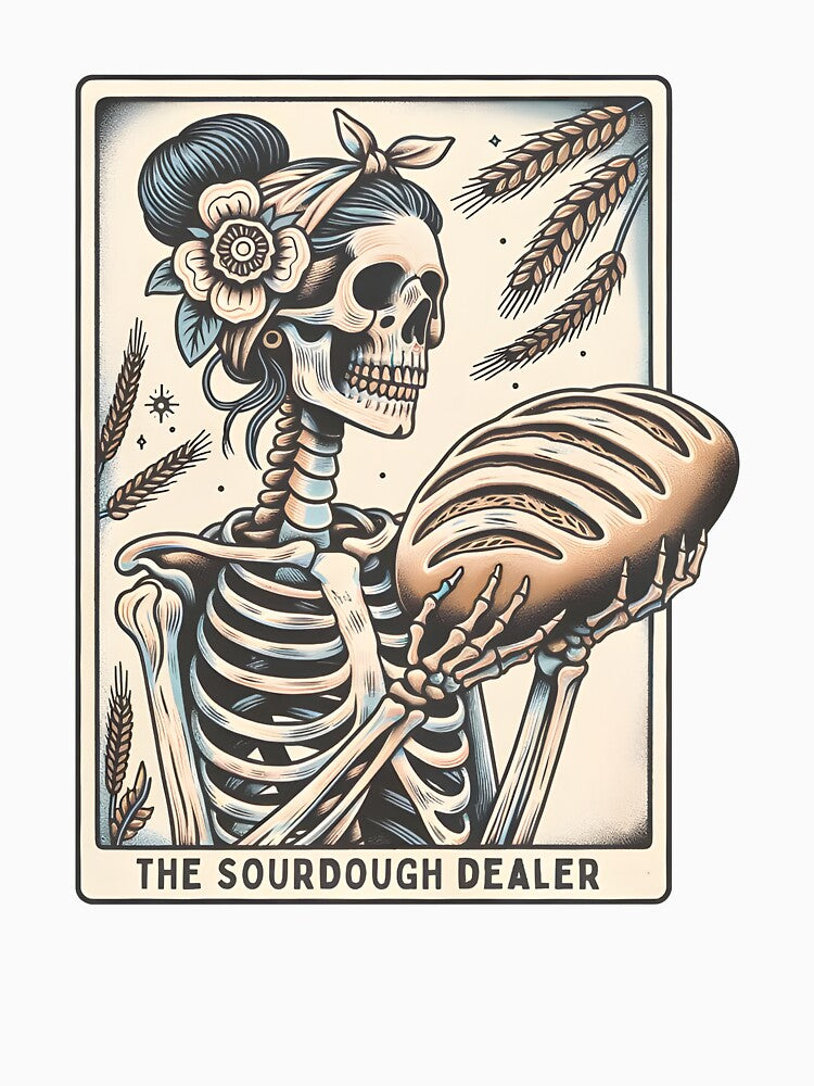 The Sourdough Dealer Tarot Card by JuliWaddle240