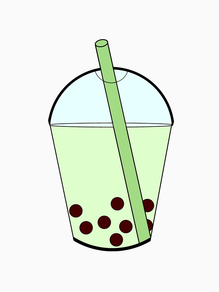Boba Bubble Tea Green by kati-cat