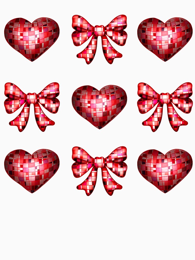 Love Hearts and Ribbons, Valentine's Day, Valentine's Day by au2515