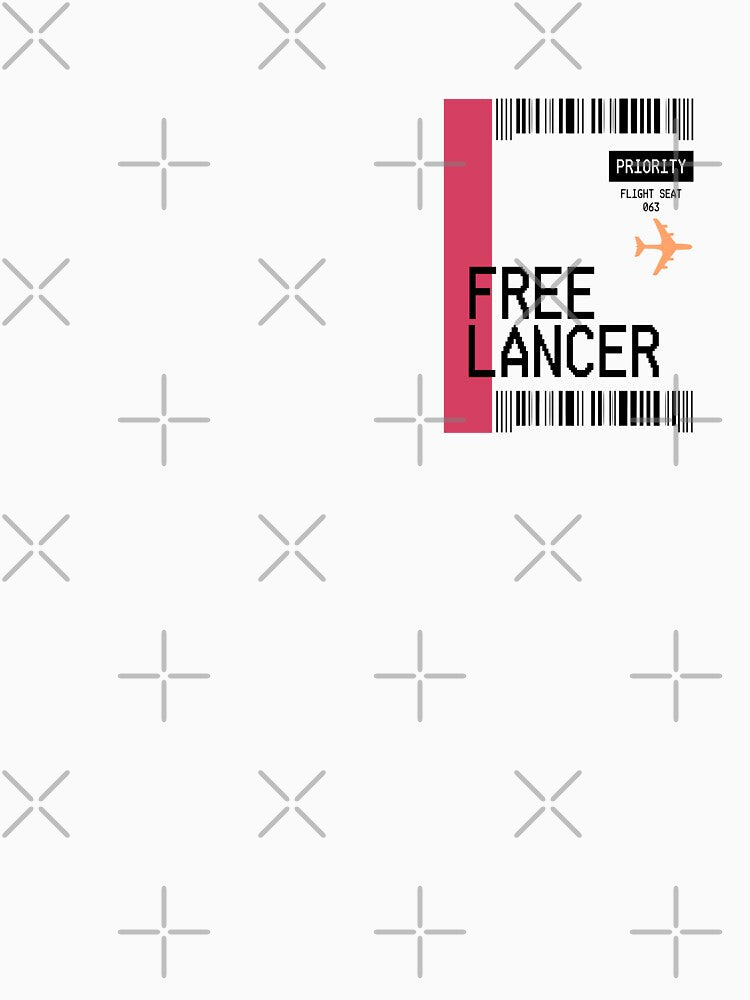 PLANE TICKET POCKET DESIGN FREELANCER by aydapadi