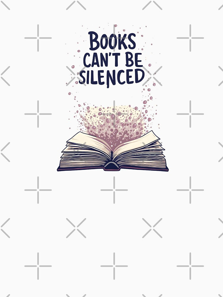 Books Can't Be Silenced by VibeTCreations