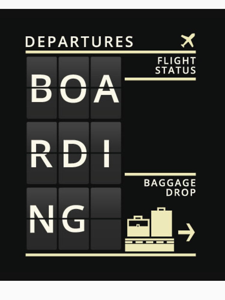 Flight status - Boarding by Etho27