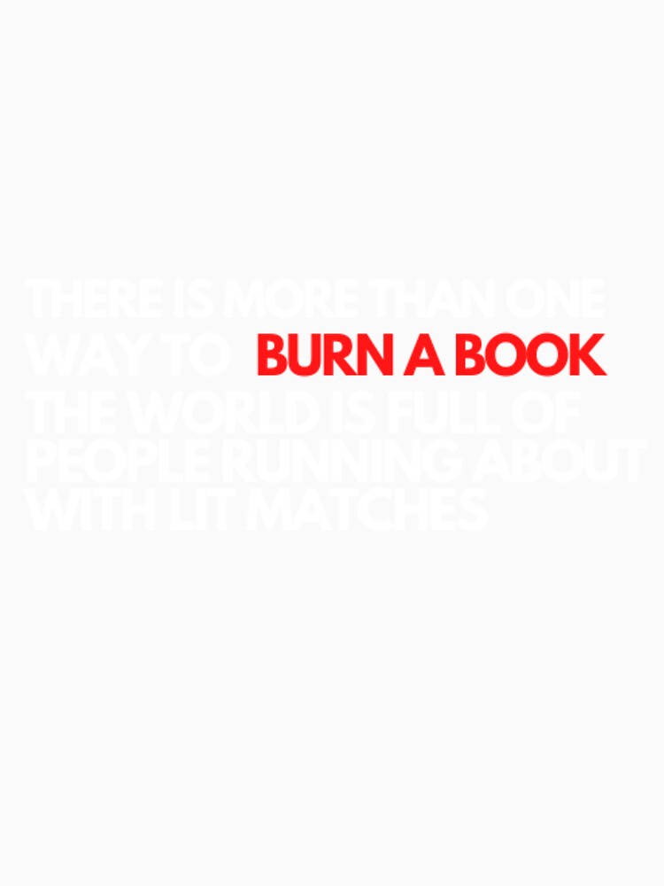 BURNING BOOKS by anitrydesigns