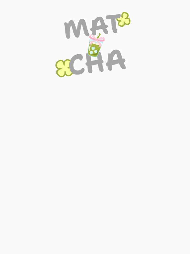 Cute Matcha Sticker | Kawaii Green Tea Latte Aesthetic by LuLuStore8