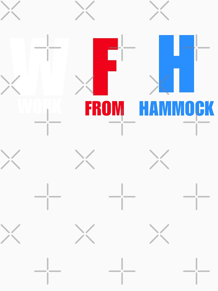WFH, work from hammock, funny work from home, laptop lifestyle freelancer saying or quote by NBSStore