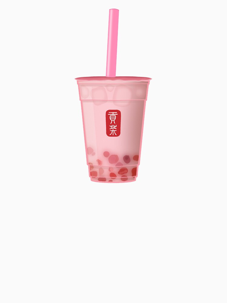 Strawberry Bubble Tea by Jay-cm