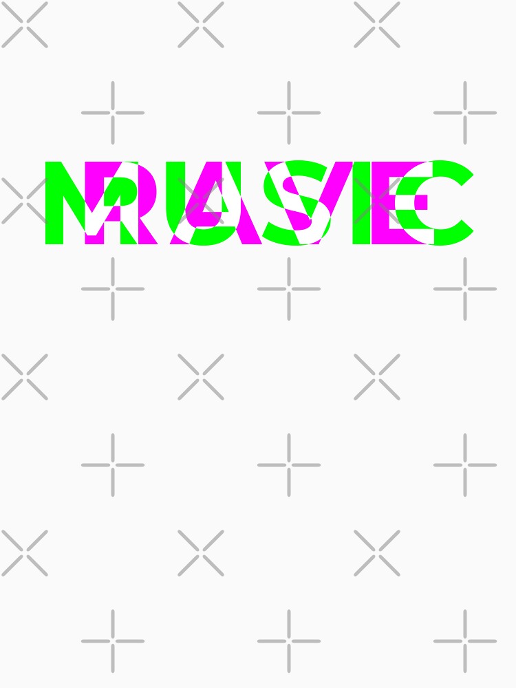 Rave Music EDM Techno House Music Neon design by kakarikihill