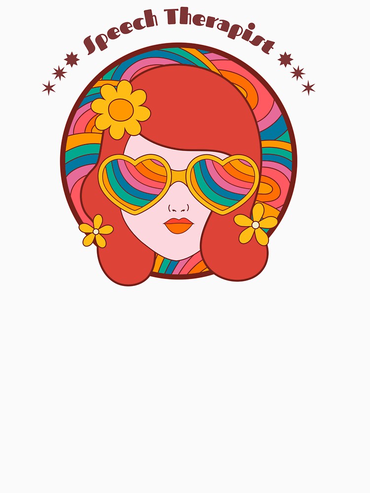 Speech Therapist Retro by tresbelleshirts