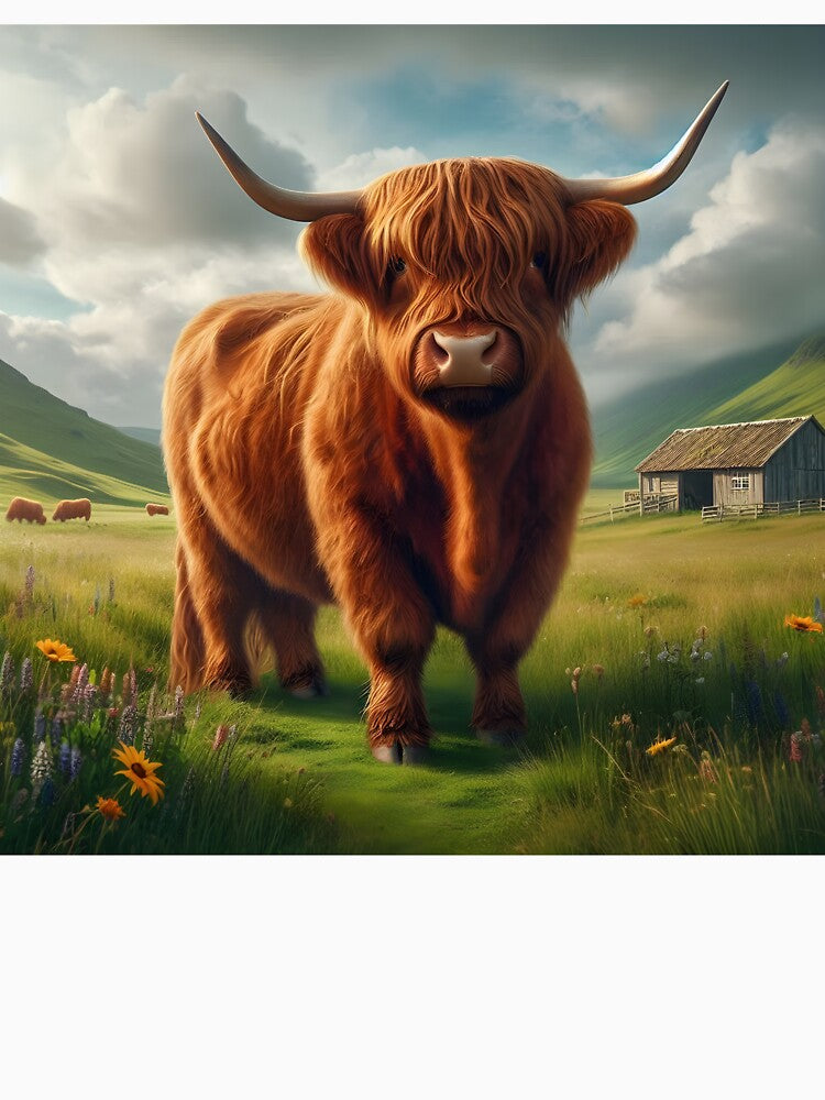 Highland cow by DT creations