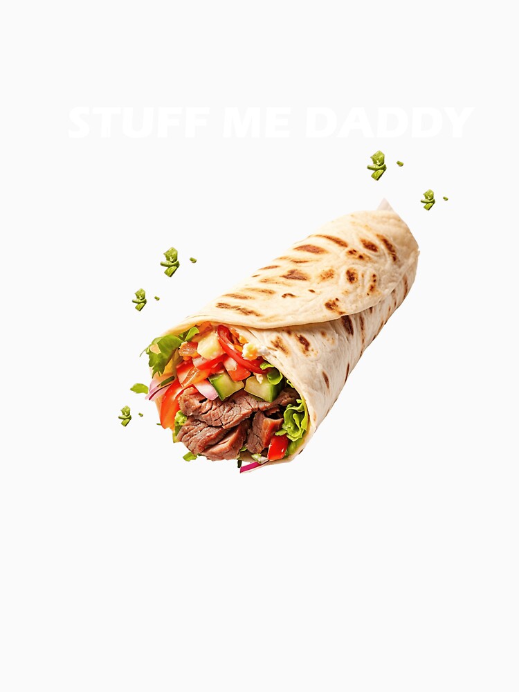 Stuff Me Daddy – Bold Adult Humor Quote for Food Lovers by kenneth&co