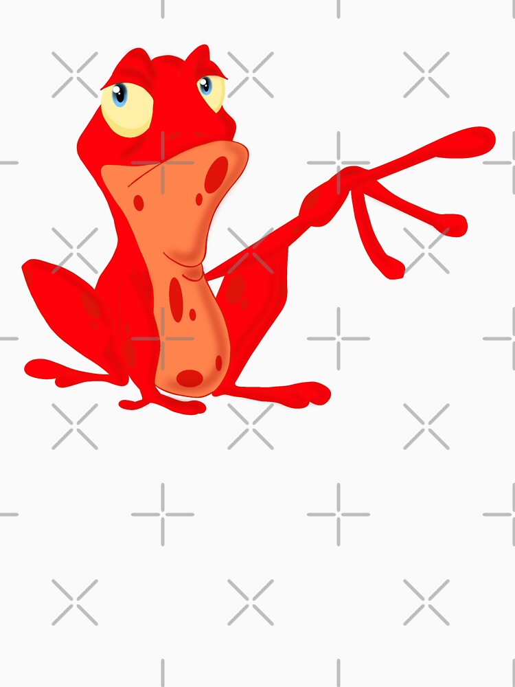 Ray Princessa and the frog / Frog Red by TheEndDesign