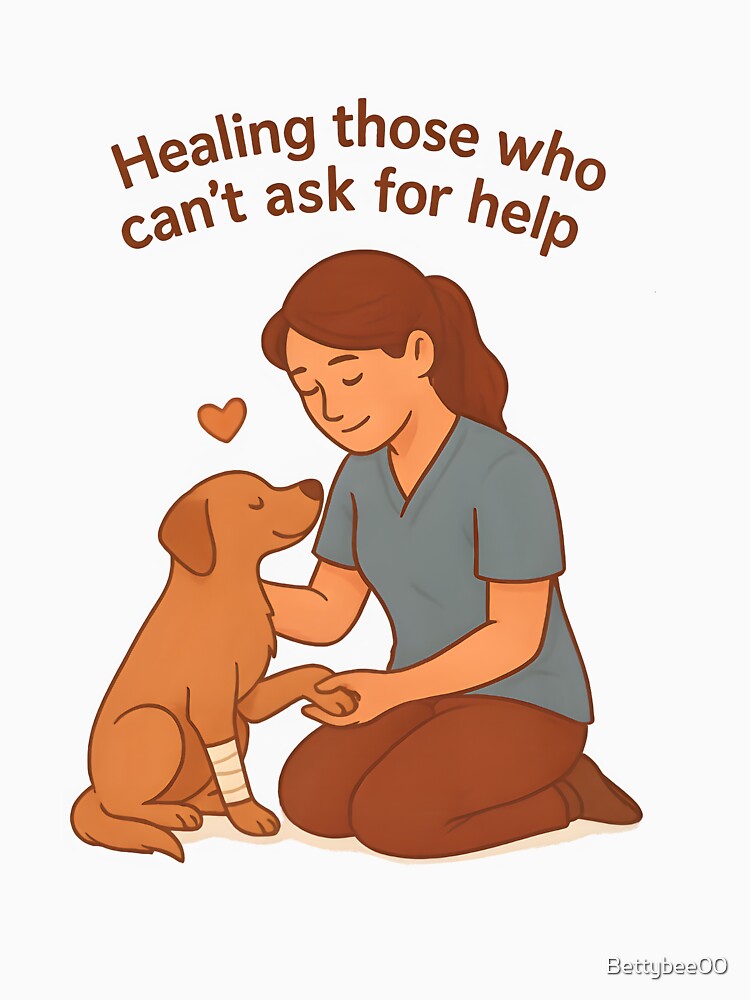 Healing those who can't ask for help - vet life by Bettybee00