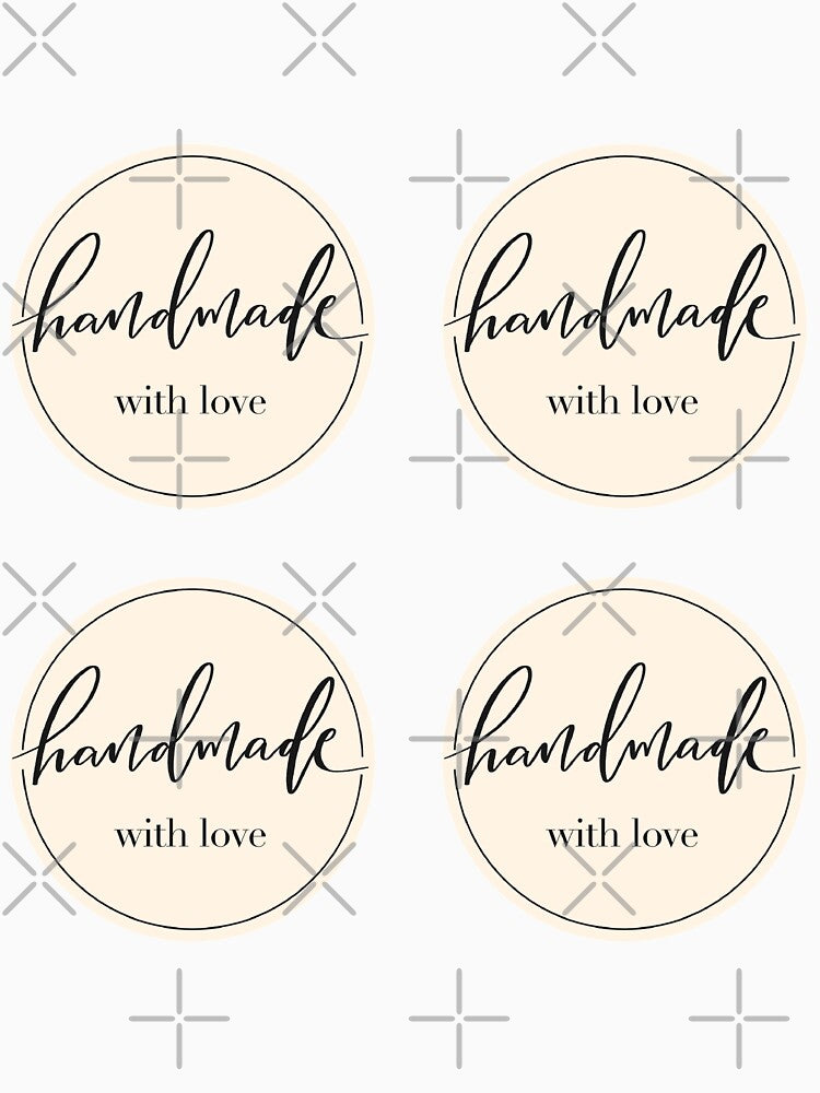 Handmade with love Beige by littleartist18