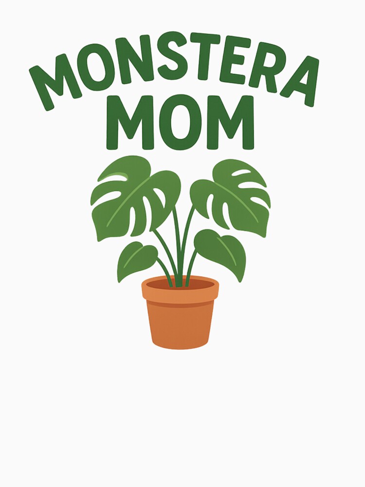 Monstera Mom – Cute Plant Lover Design, Plant Aesthetic for Plant Moms by plantlover09