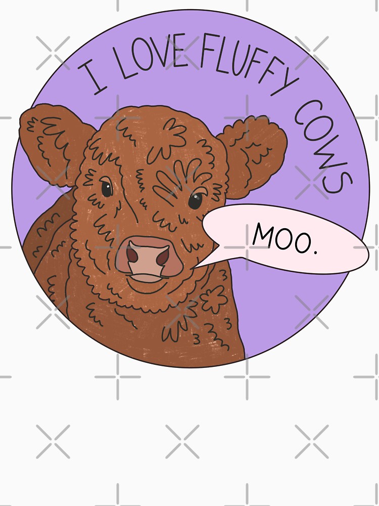 I love fluffy cows by PeachCatDesigns