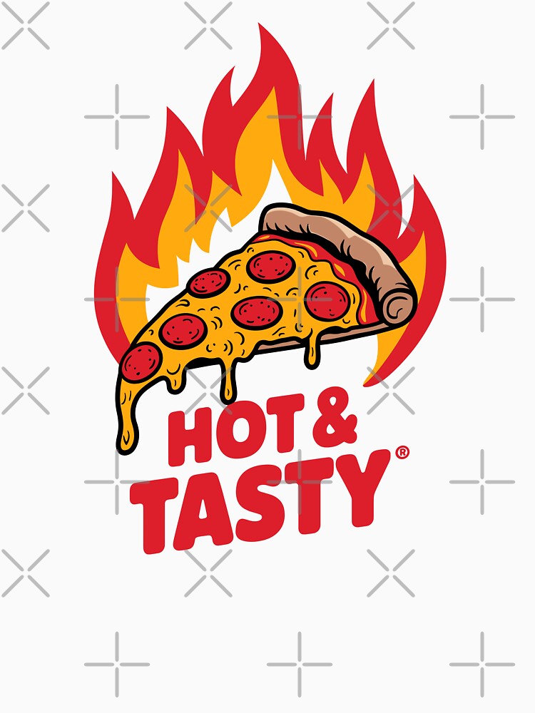 Hot & Tasty Pepperoni Pizza Flame by Taans-Creation