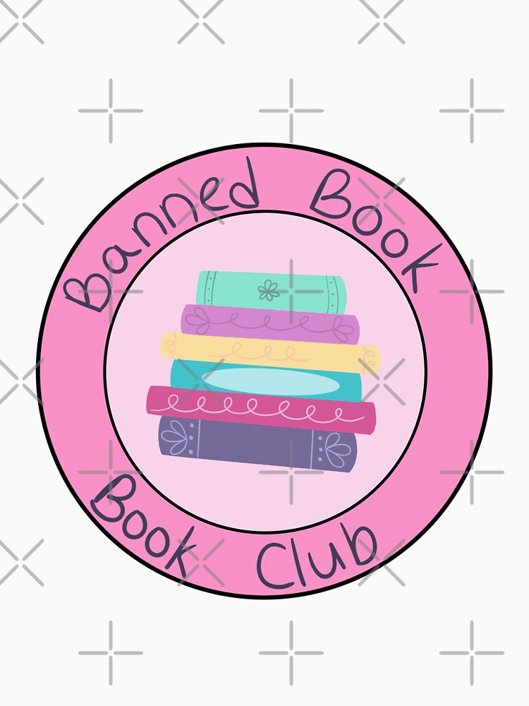 Banned Book Club - Hand drawn illustration by Thistle Owl Studio