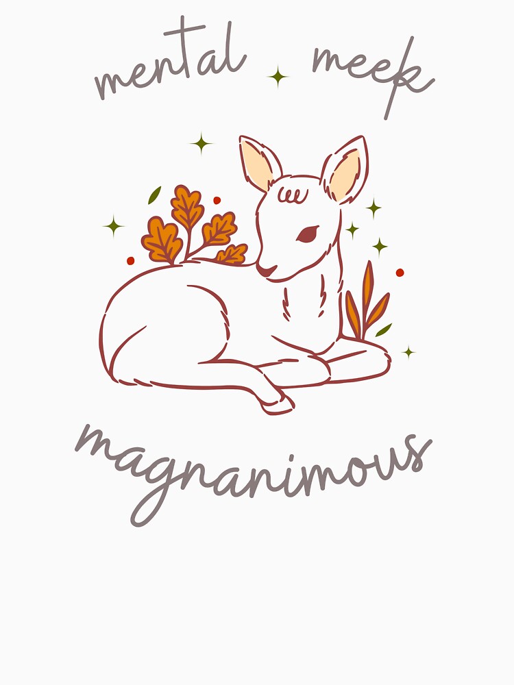 Mental, Meek, Magnanimous Fawn by SophieChic