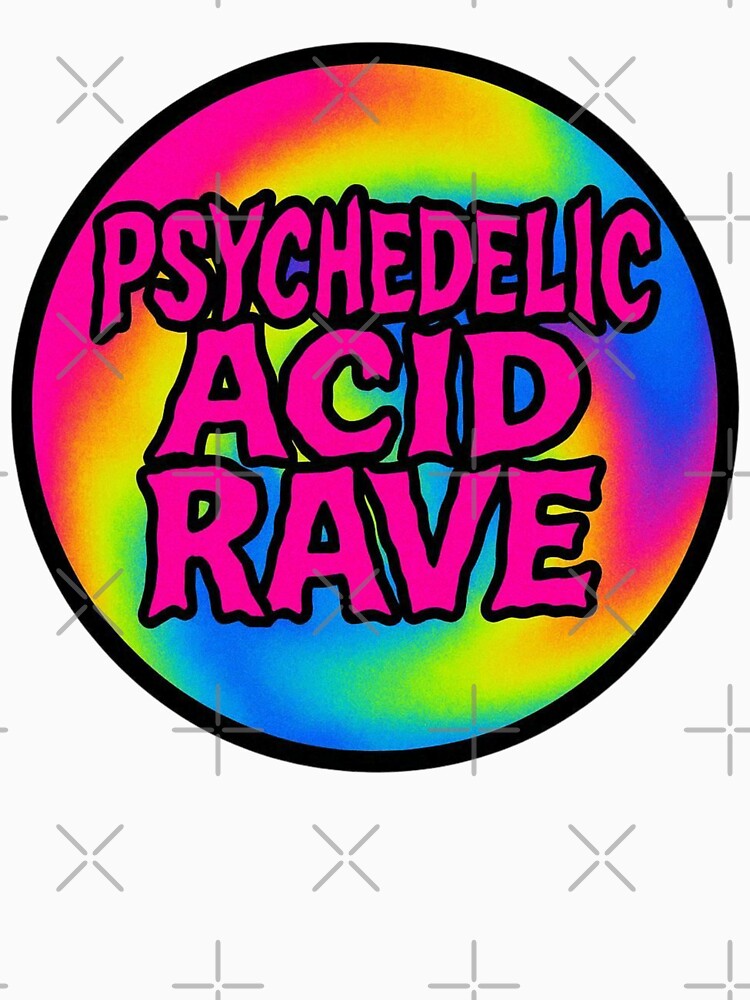 Psychedelic Acid Rave – Neon Trippy Techno by |TRSSHOP|