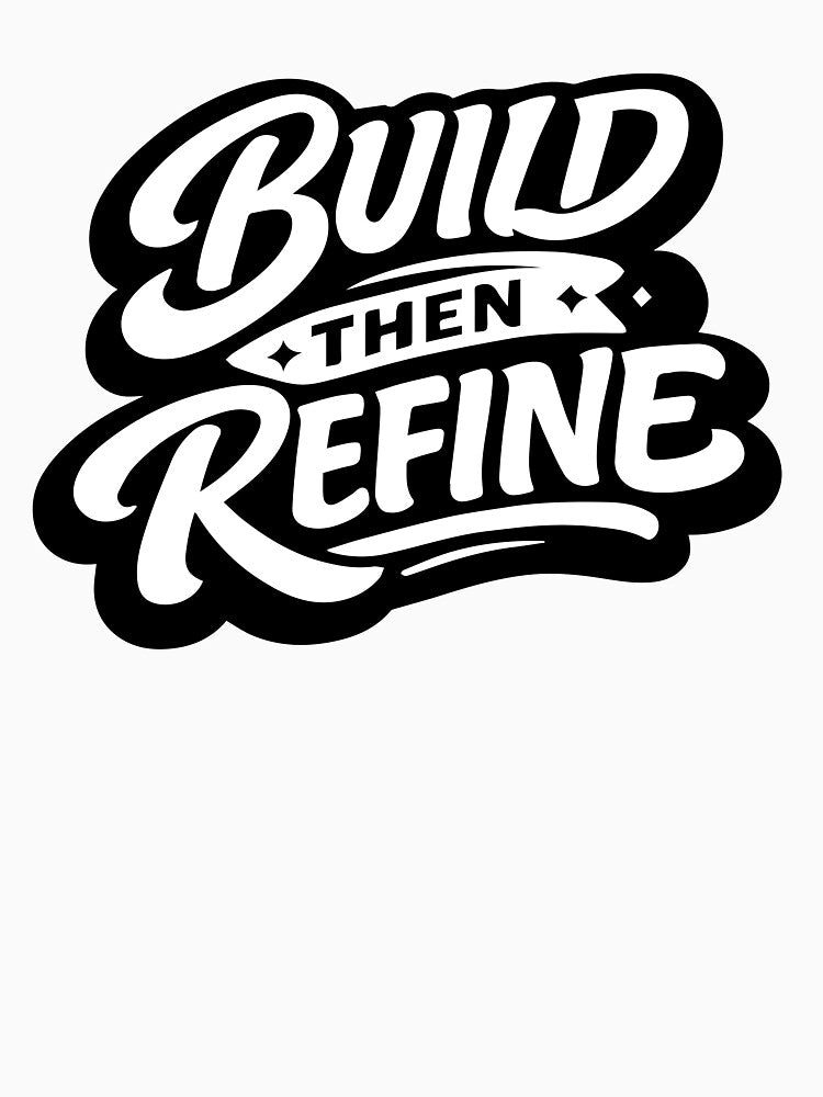 Build Then Refine Typography by trendink77