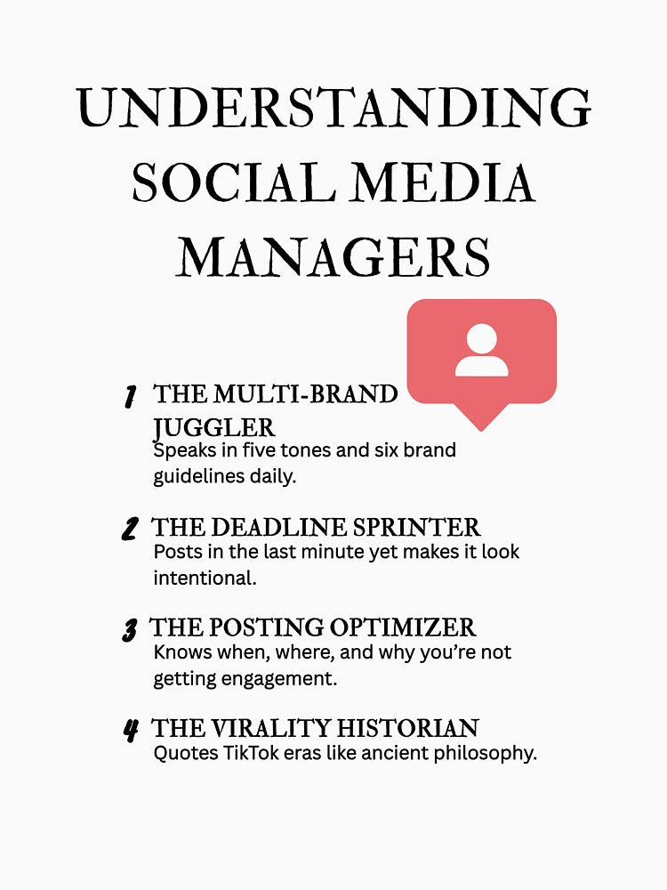 Understanding Social Media Managers – Relatable Digital Life Moments by PsyFlow35