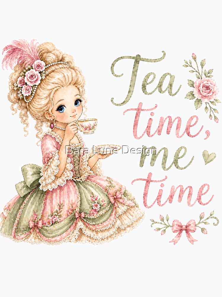 Tea time, me time by Bara Lune Design