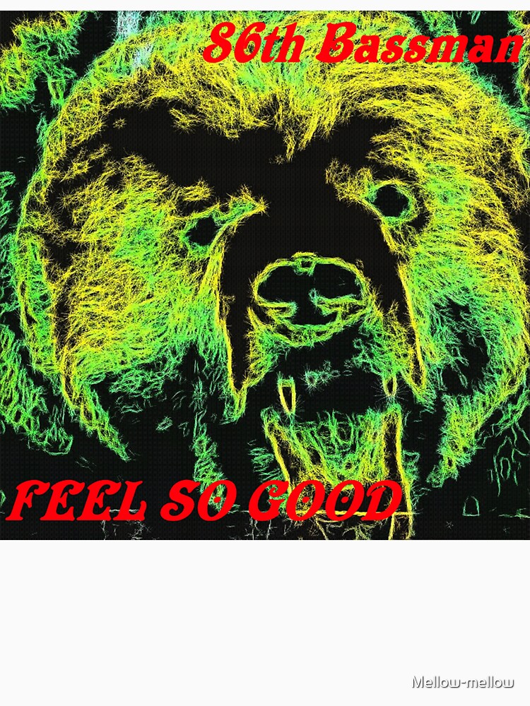 Neon Electric Bear Sketch - 86th Bassman - Feel So Good by Mellow-mellow
