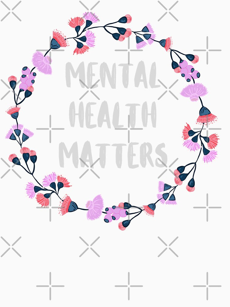 Mental Health Matters Flower by ILLYL Creatives