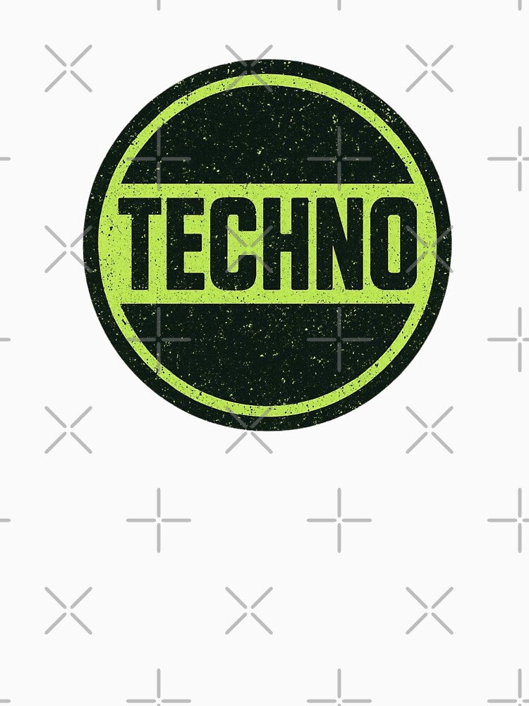 Techno – Classic Minimal Underground Design by |TRSSHOP|