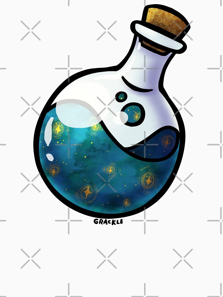 Magic Teal Midnight by JanGrackle