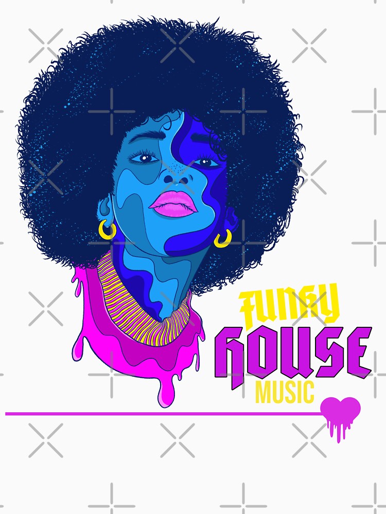 Funk Soul House Music Afro Music DJ Vibes Retro by Ravermonkey