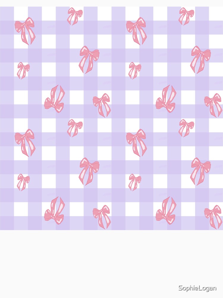 Bow gingham by SophieLogan