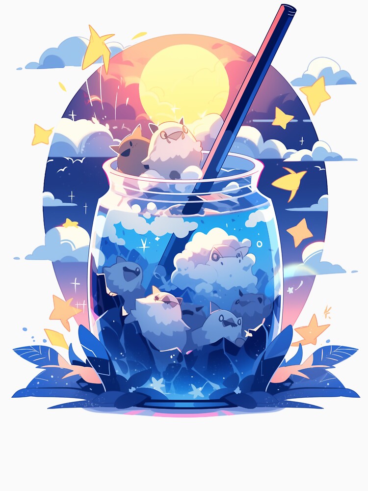 Boba Tea in Space: A Cosmic Dream by kitidach-create
