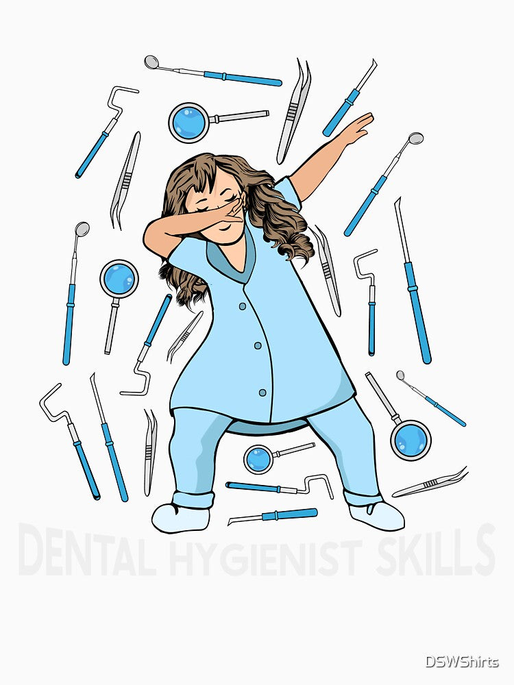Dentist Assistant Gift Women Funny Dental Hygienist by DSWShirts
