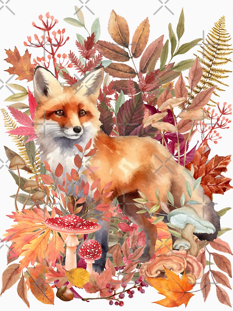 Autumn Painted Fox by ArtofAddison