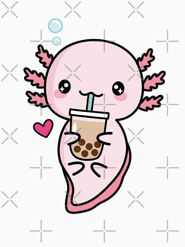Copia de Copia de Copia de Copia de Cute Axolotl Salute by XoTheMonster
